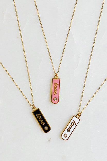 Love Drop Bar Necklace Shop Style & More | Fresh Looks, Everyday Deals & Free Shipping