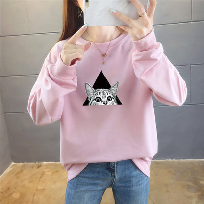 Cartoon Round Neck Top Trendy Plus Size Women's Clothing See size chart under “more details” The Fashion Celestial