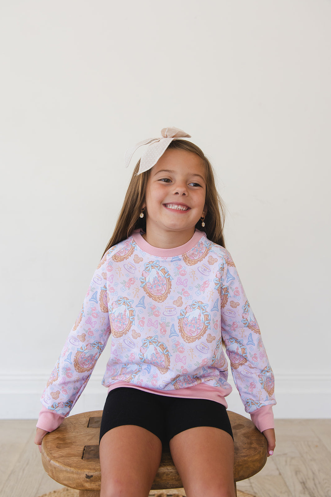 When You Wish - Bamboo Terry Sweatshirt Blush Lotus