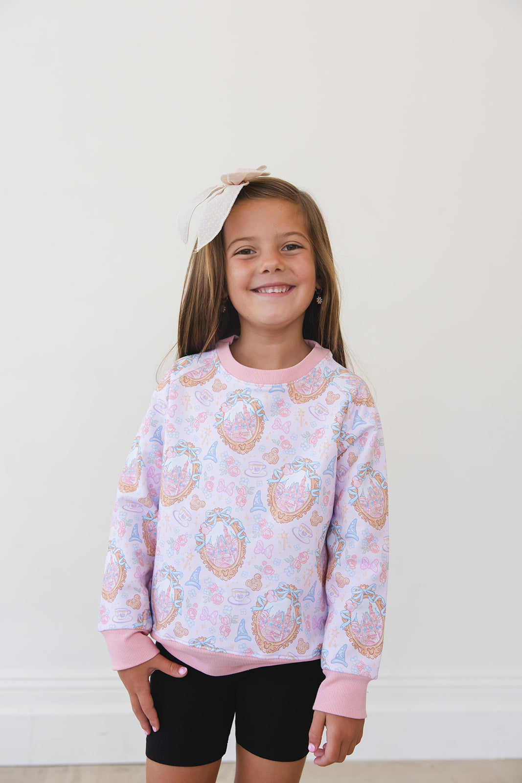 When You Wish - Bamboo Terry Sweatshirt Blush Lotus