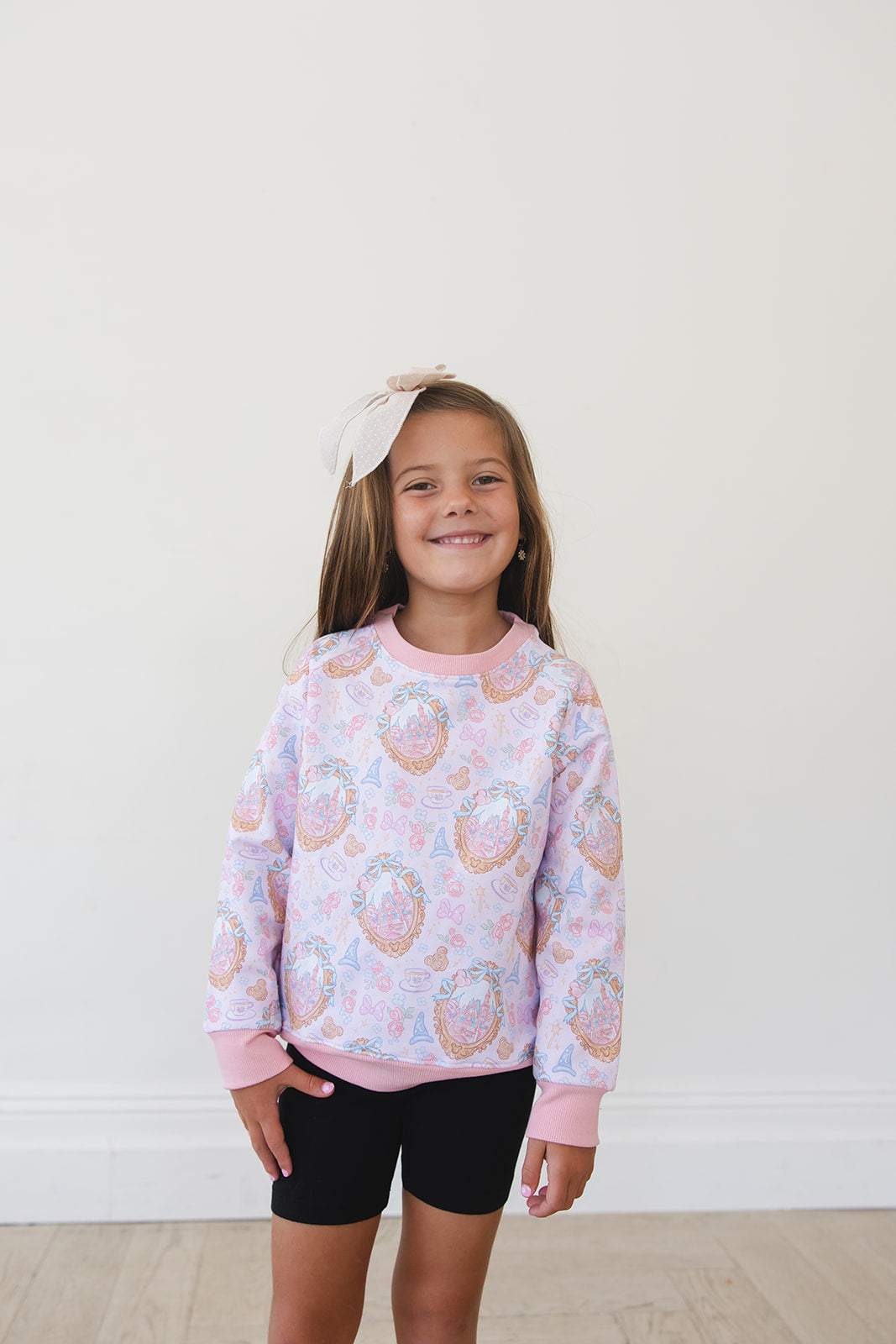 When You Wish - Bamboo Terry Sweatshirt Blush Lotus