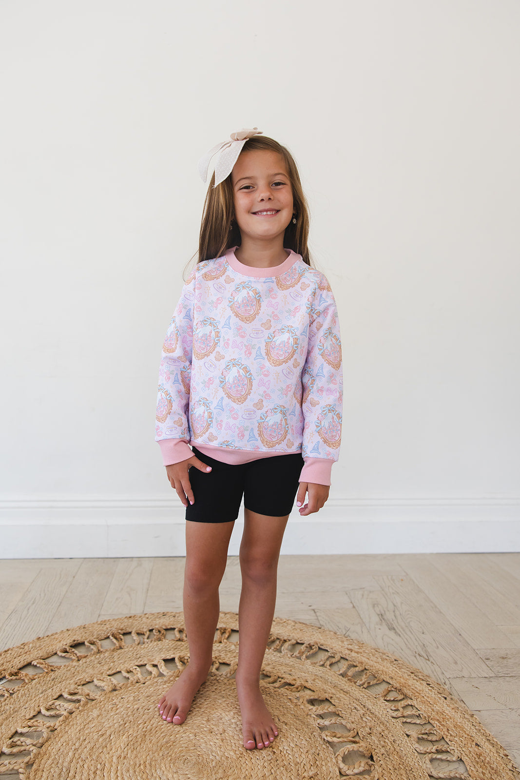 When You Wish - Bamboo Terry Sweatshirt Blush Lotus