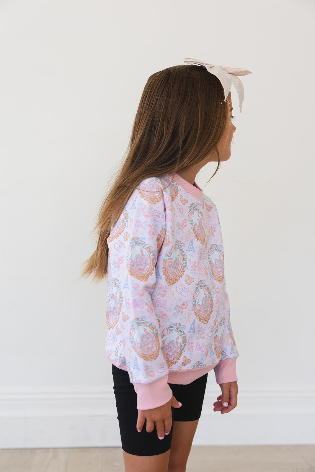 When You Wish - Bamboo Terry Sweatshirt Blush Lotus