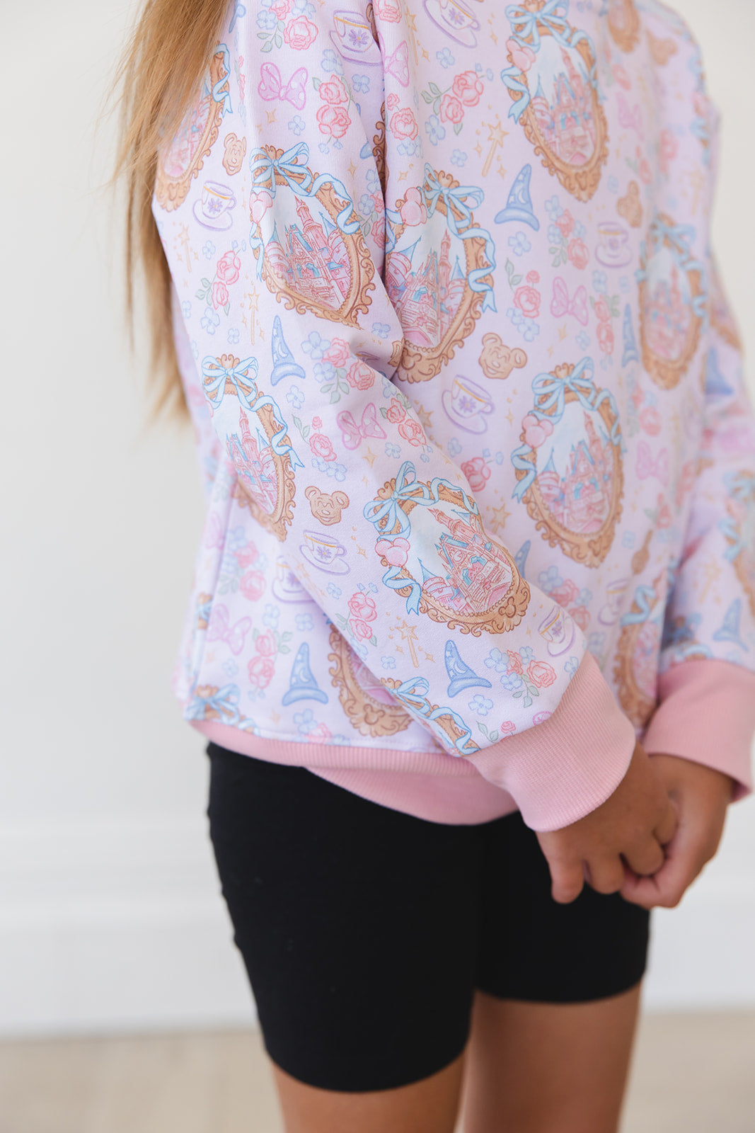 When You Wish - Bamboo Terry Sweatshirt Blush Lotus