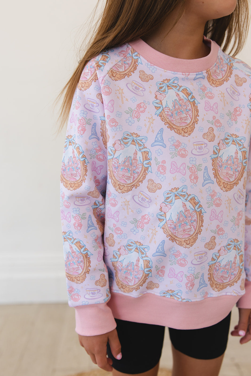 When You Wish - Bamboo Terry Sweatshirt Blush Lotus