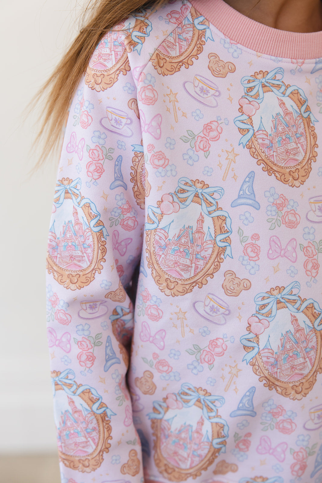 When You Wish - Bamboo Terry Sweatshirt Blush Lotus