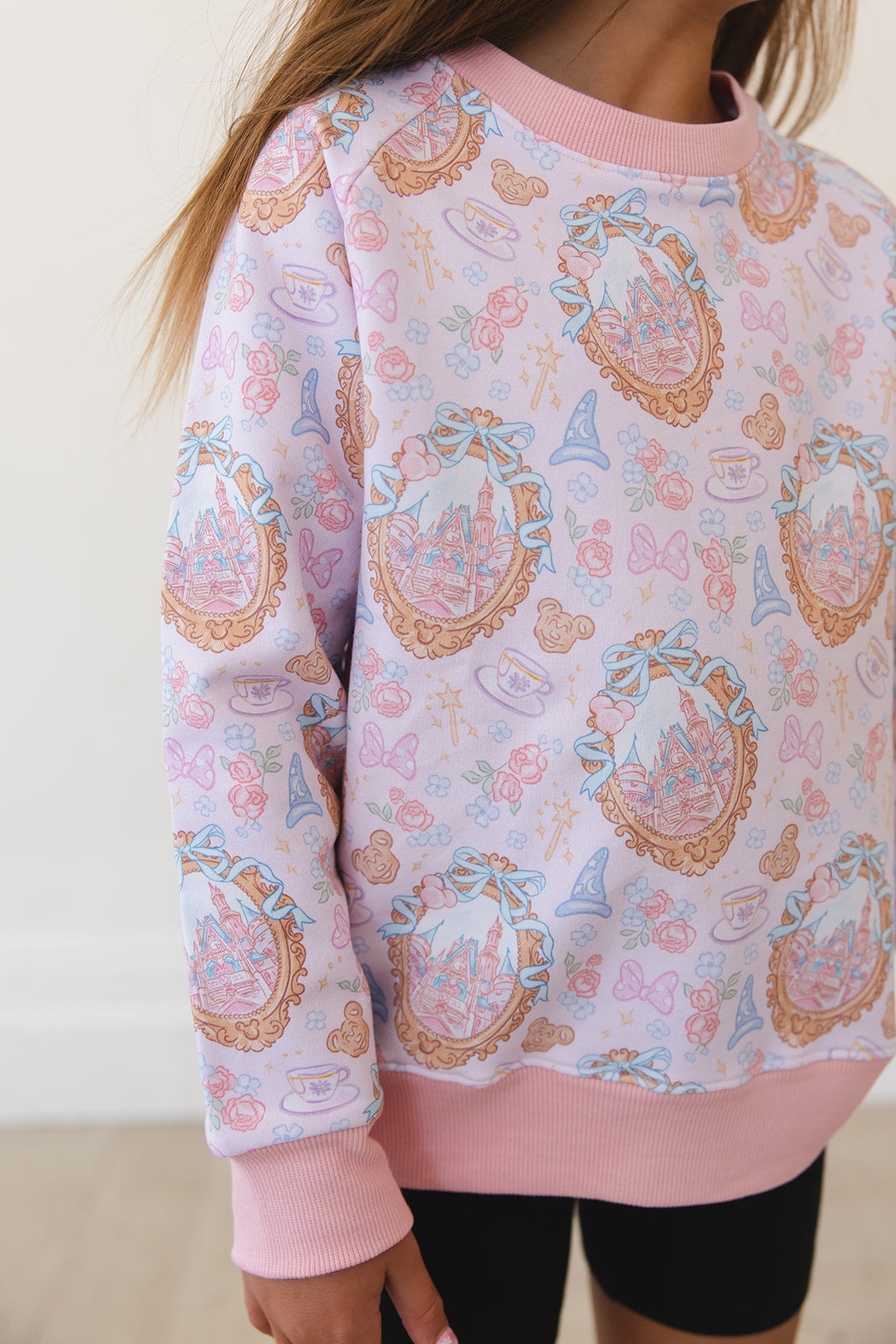 When You Wish - Bamboo Terry Sweatshirt Blush Lotus