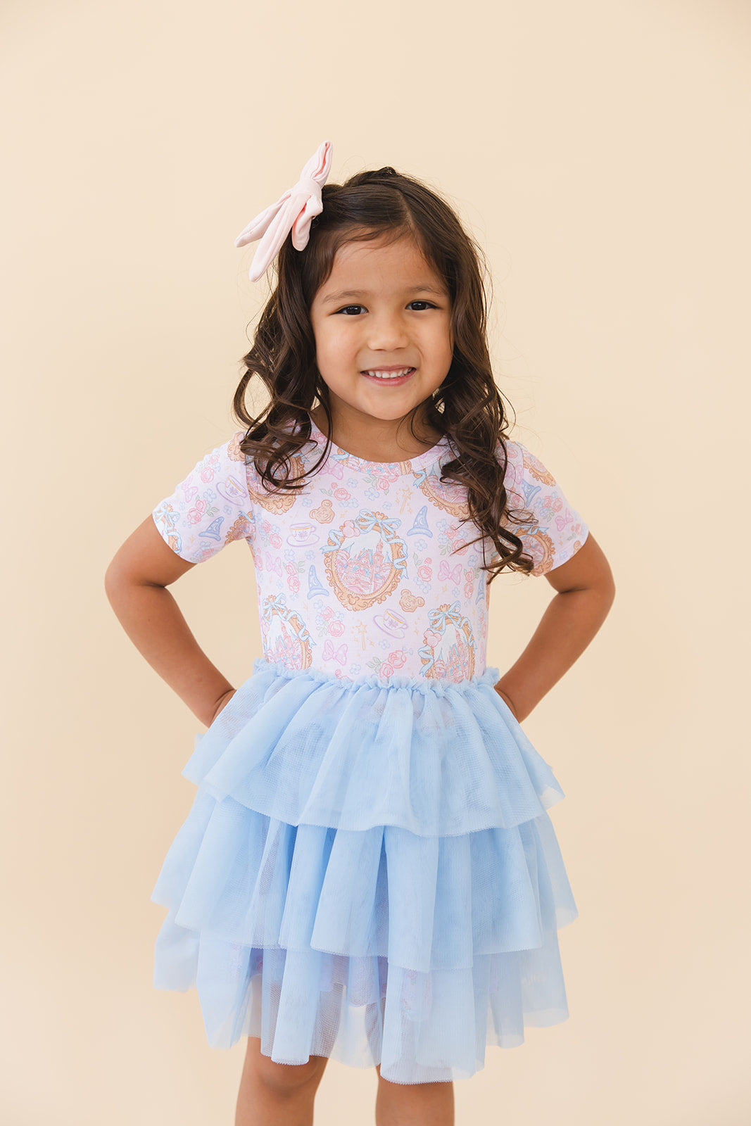 When You Wish - Tutu Dress Blush Lotus