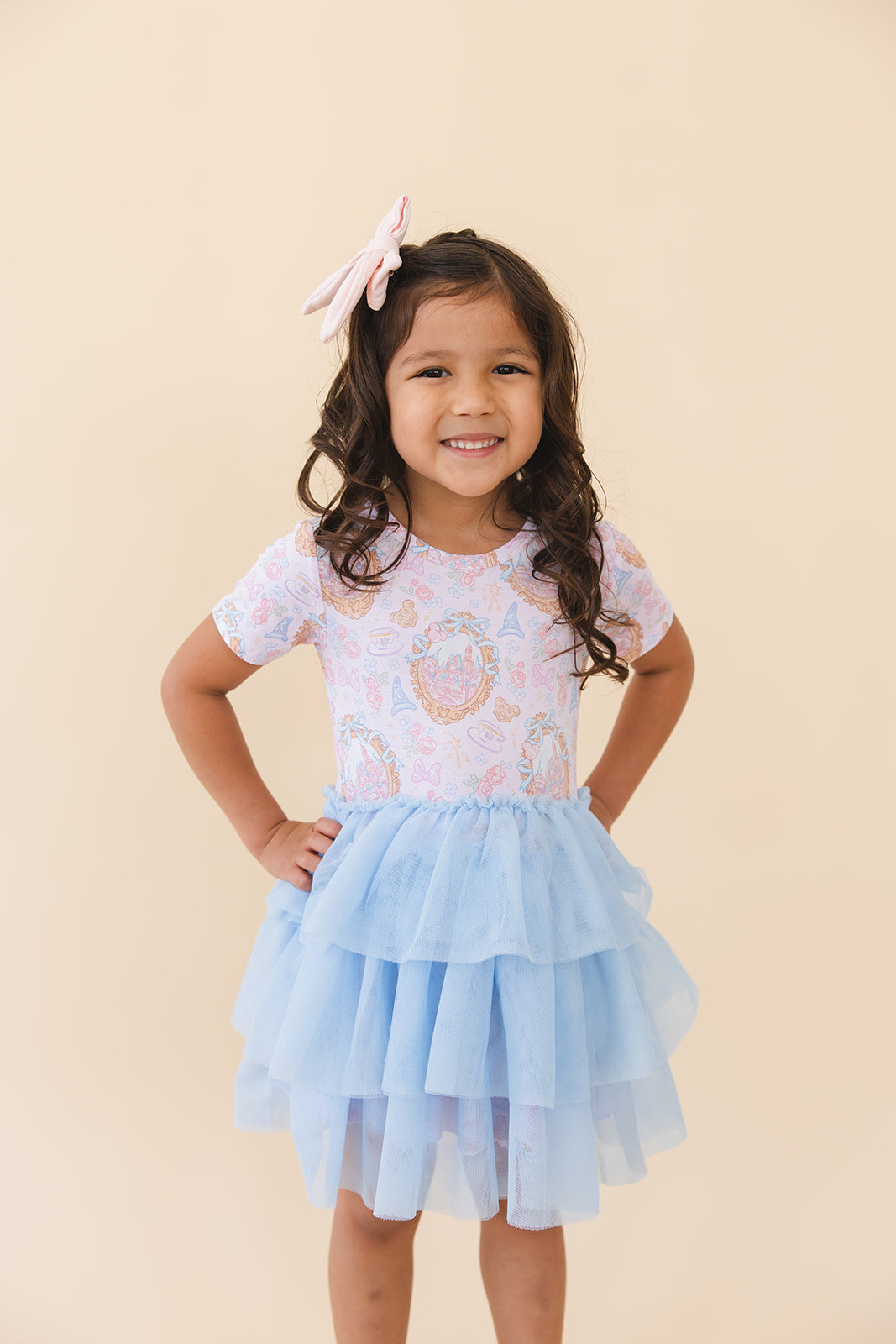 When You Wish - Tutu Dress Blush Lotus