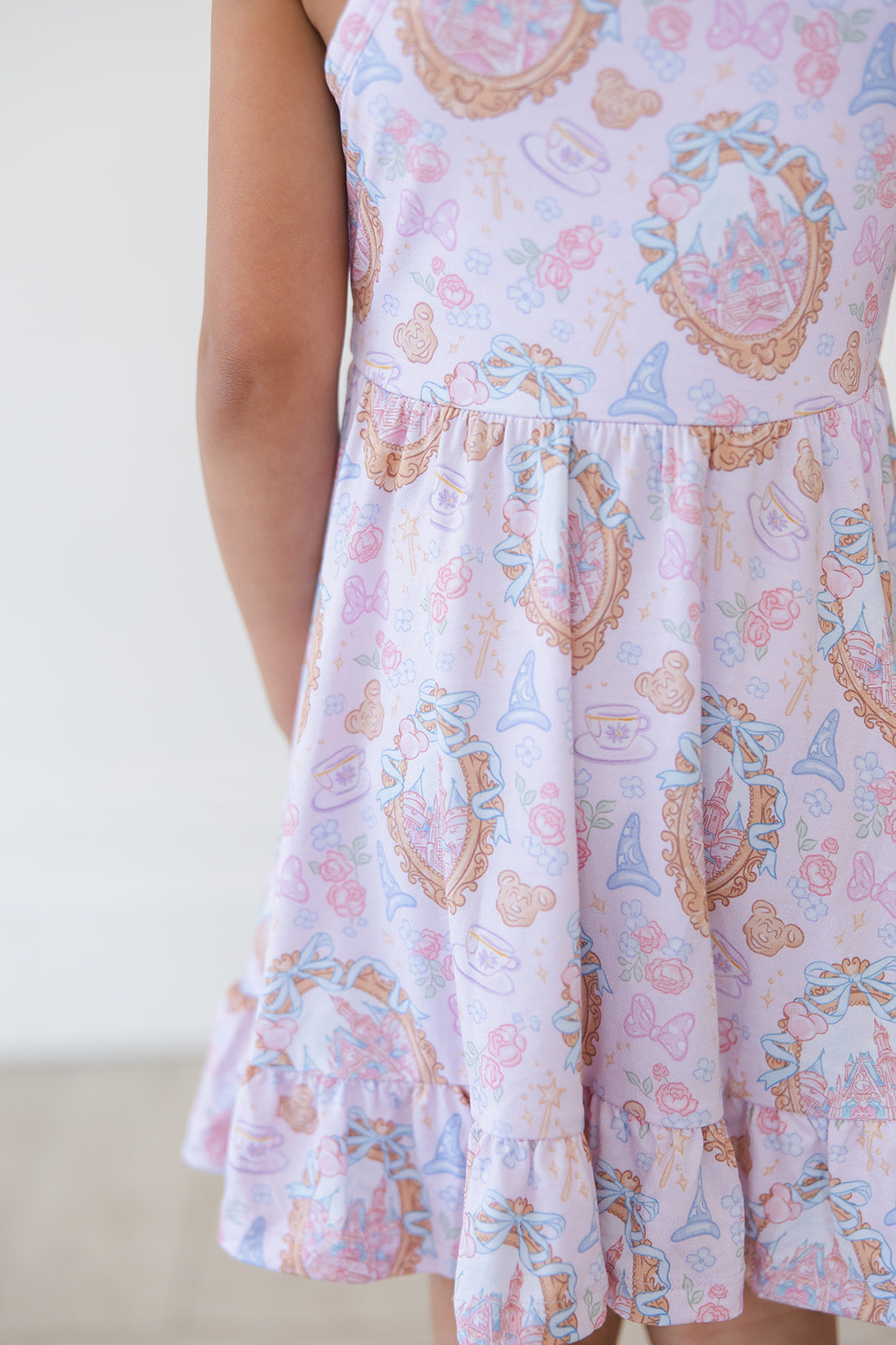 When You Wish - Twirl Dress Blush Lotus