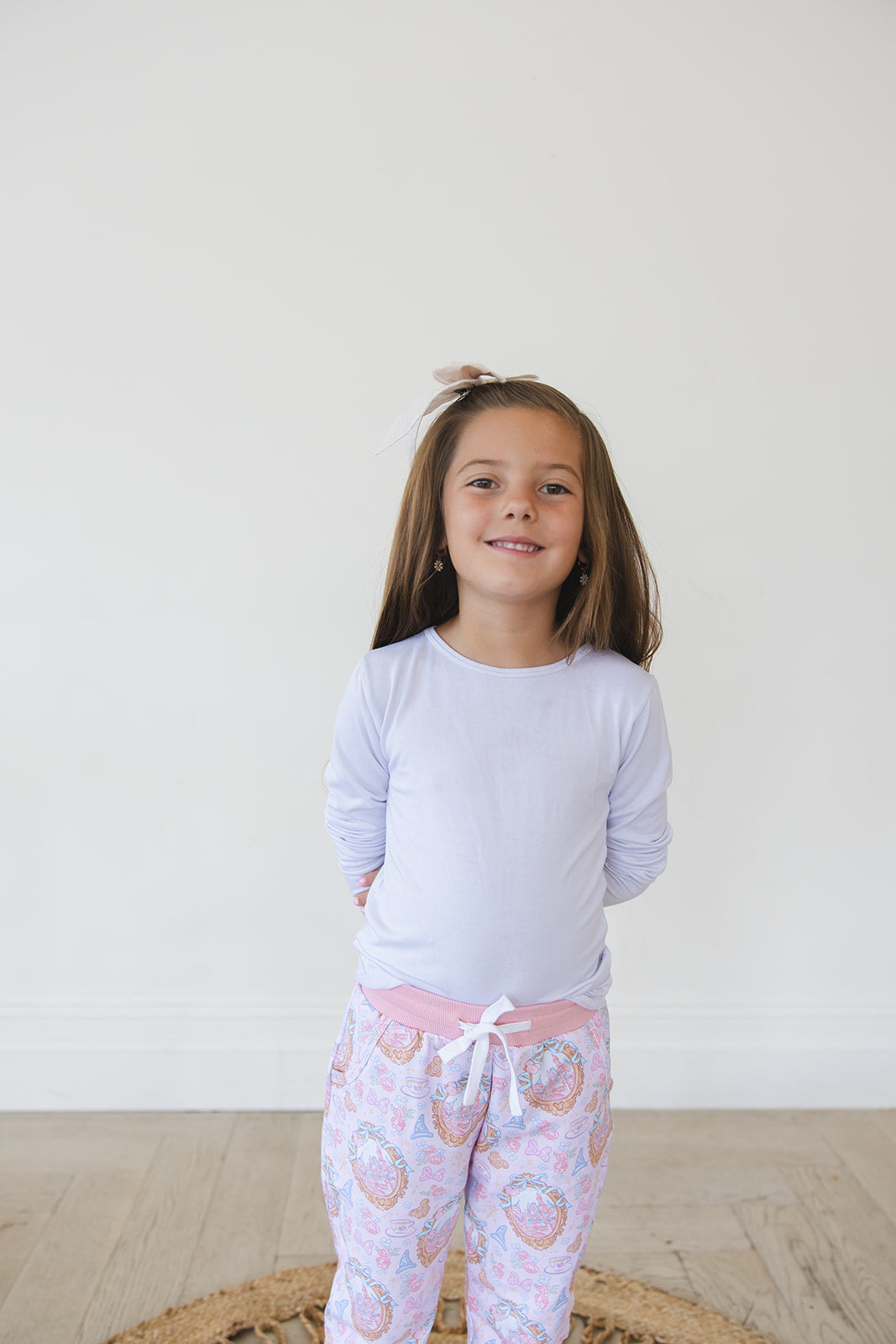 When You Wish - Bamboo Terry Jogger Blush Lotus