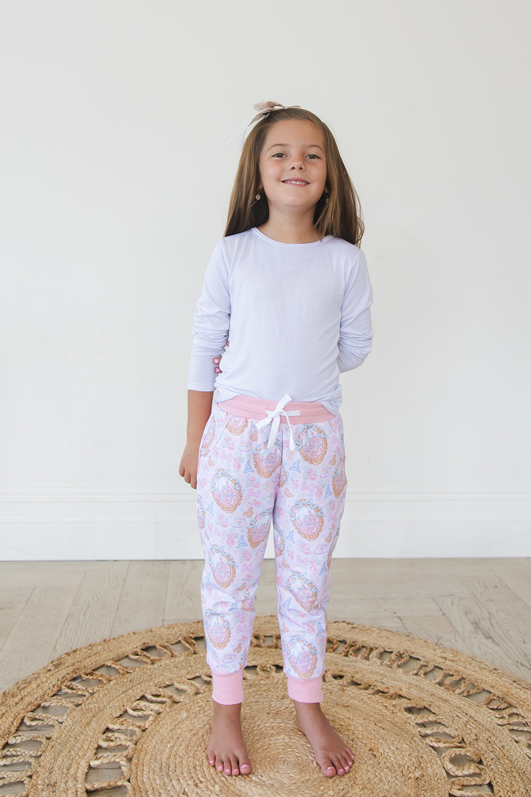 When You Wish - Define Terry Jogger Blush Lotus