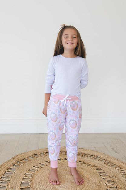 When You Wish - Define Terry Jogger Blush Lotus