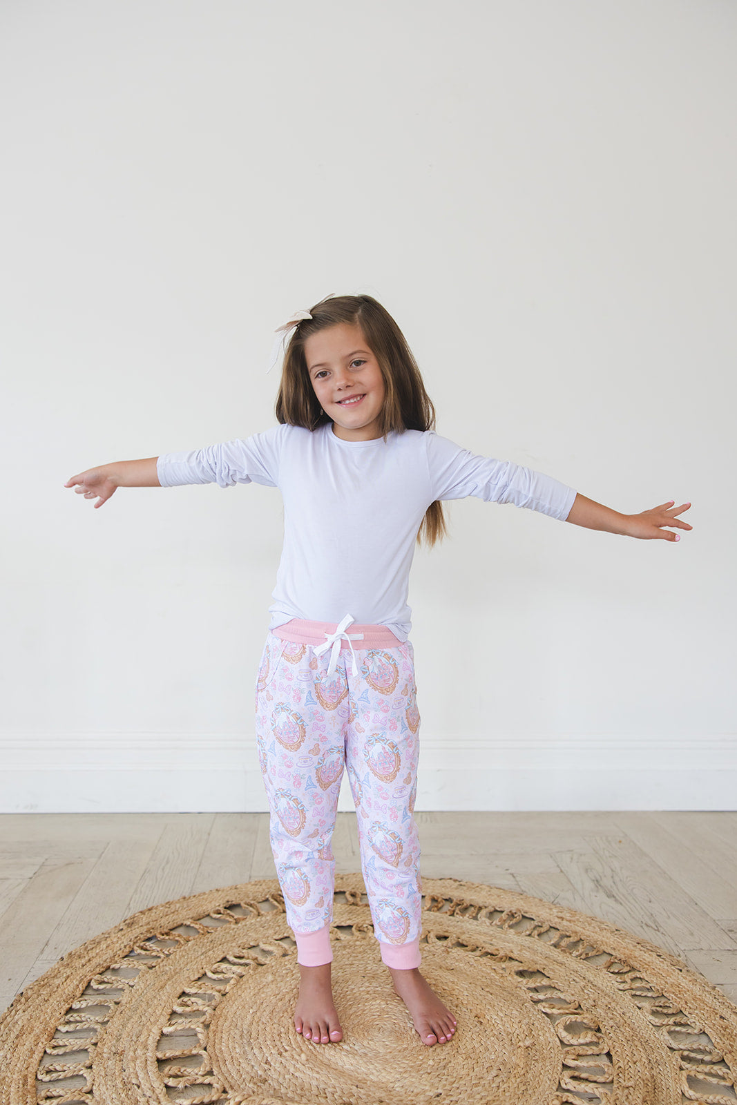 When You Wish - Define Terry Jogger Blush Lotus
