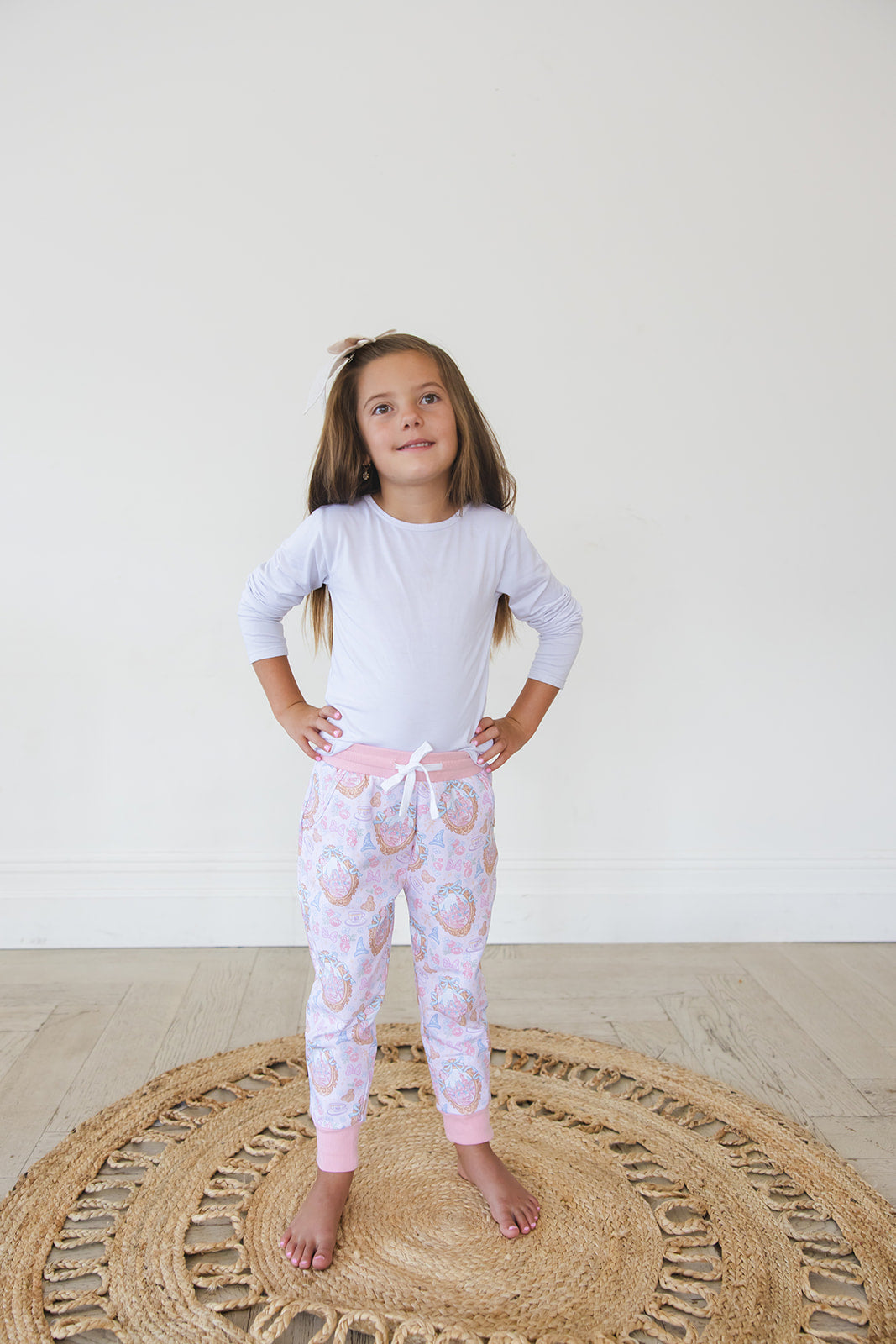 When You Wish - Define Terry Jogger Blush Lotus