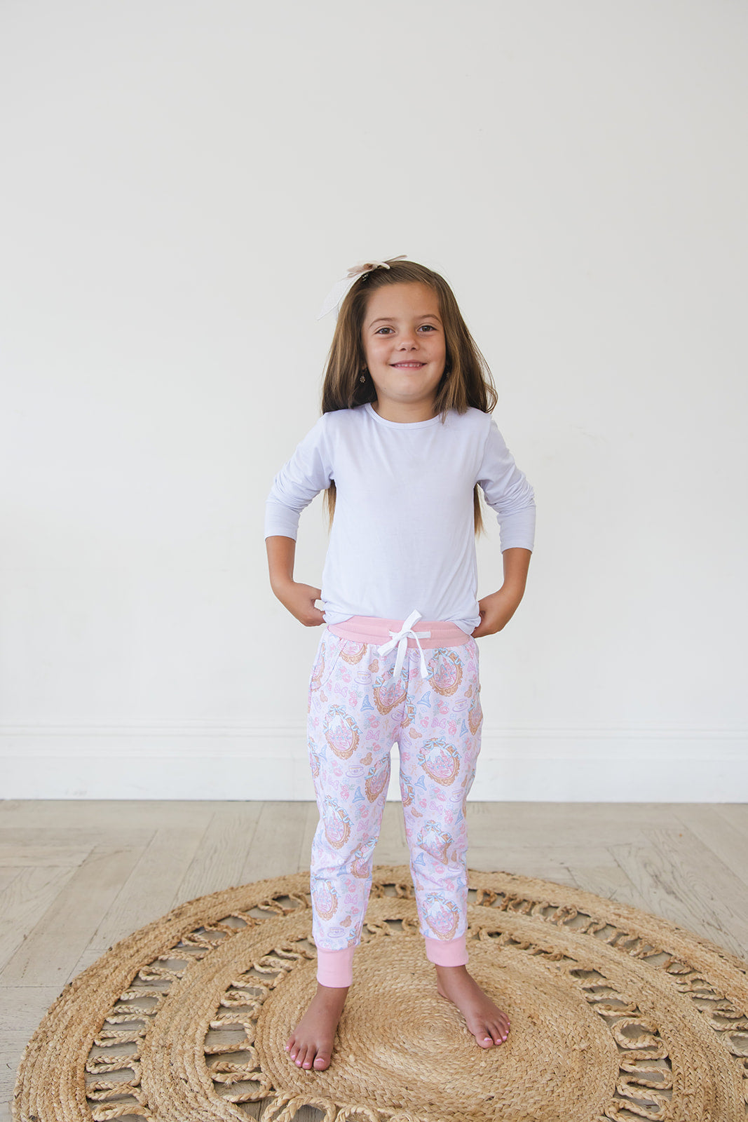 When You Wish - Define Terry Jogger Blush Lotus
