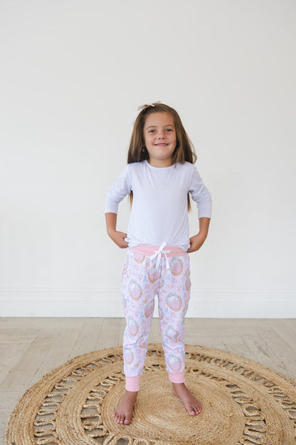 When You Wish - Define Terry Jogger Blush Lotus