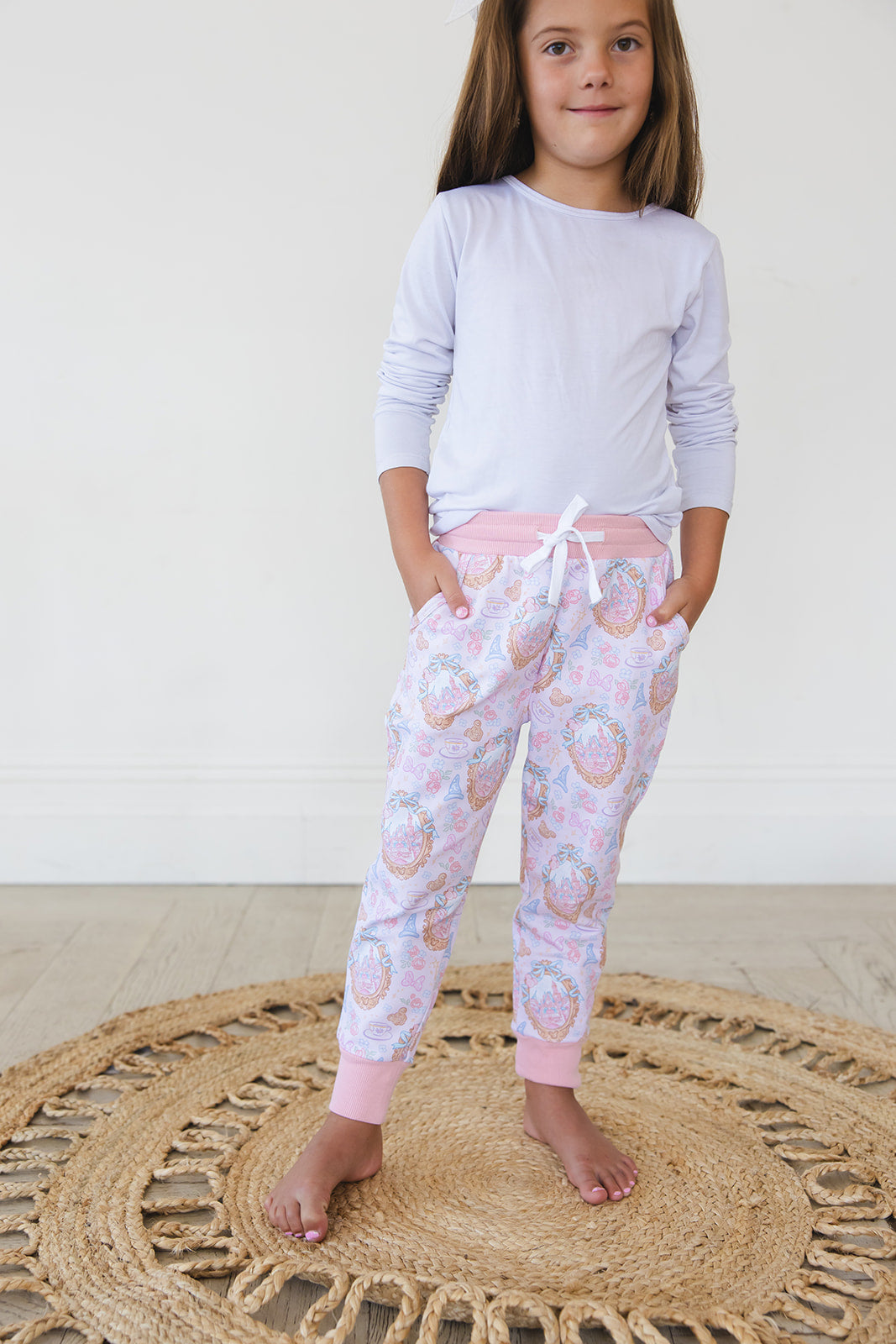 When You Wish - Define Terry Jogger Blush Lotus