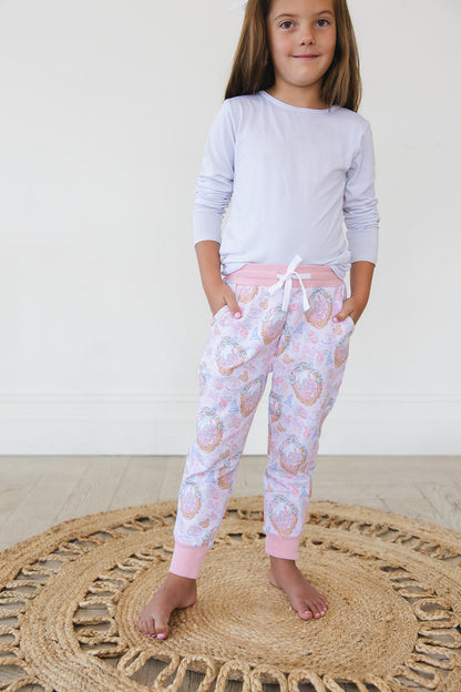 When You Wish - Define Terry Jogger Blush Lotus