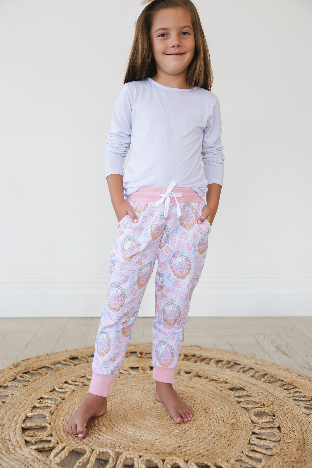 When You Wish - Define Terry Jogger Blush Lotus