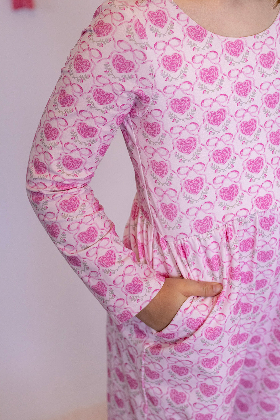 Caroline Leggy Romper - Rosie Hearts and Ribbons Always In Bloom Clothing Co