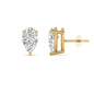 Diamond Pear Cut 3 Prong Earring Fascinating Diamonds