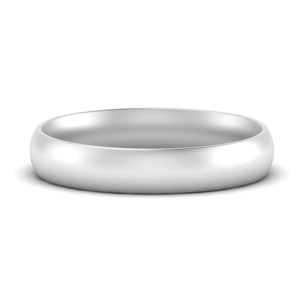 Comfort Fit Mens Wedding Band Fascinating Diamonds