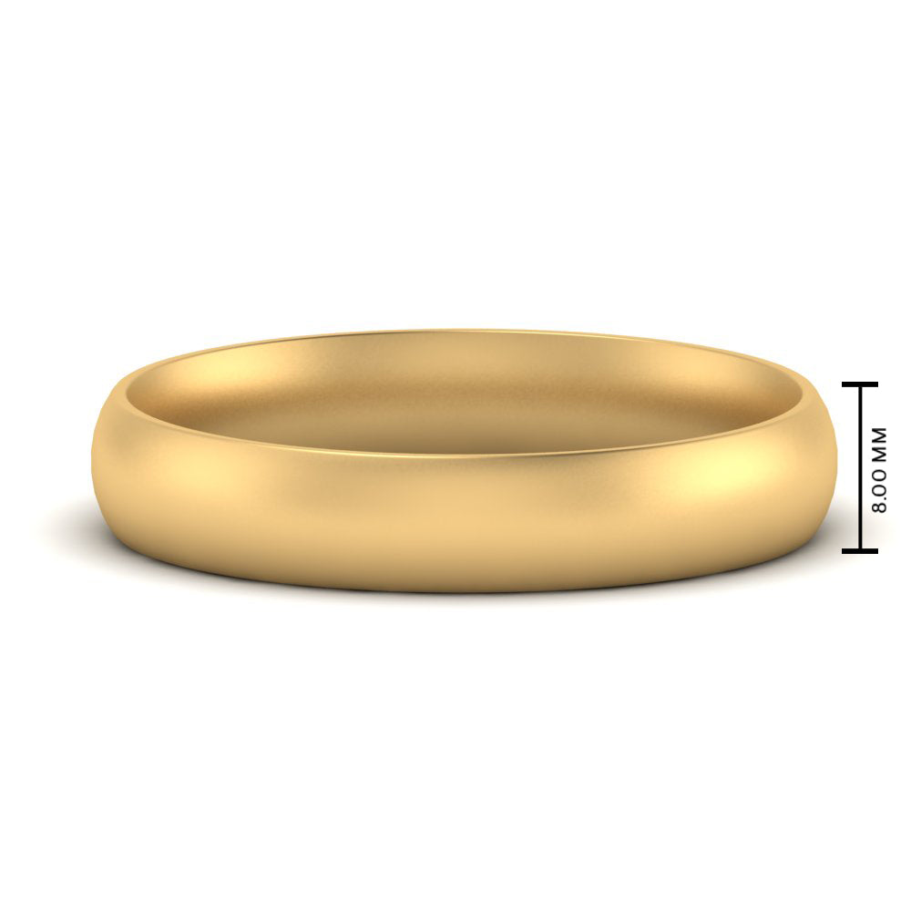 Comfort Fit Mens Wedding Band Fascinating Diamonds