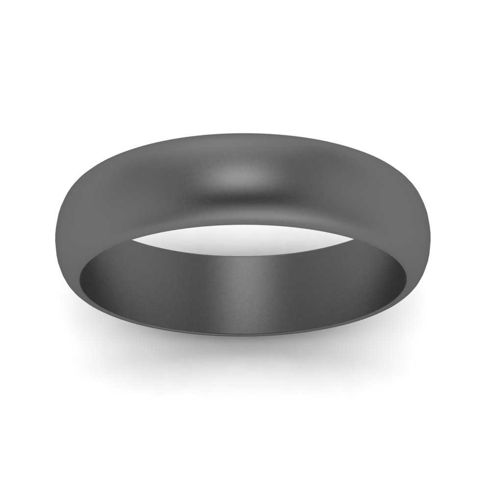 Low Dome 6mm Men Wedding Band Fascinating Diamonds