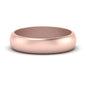 Low Dome 6mm Men Wedding Band Fascinating Diamonds