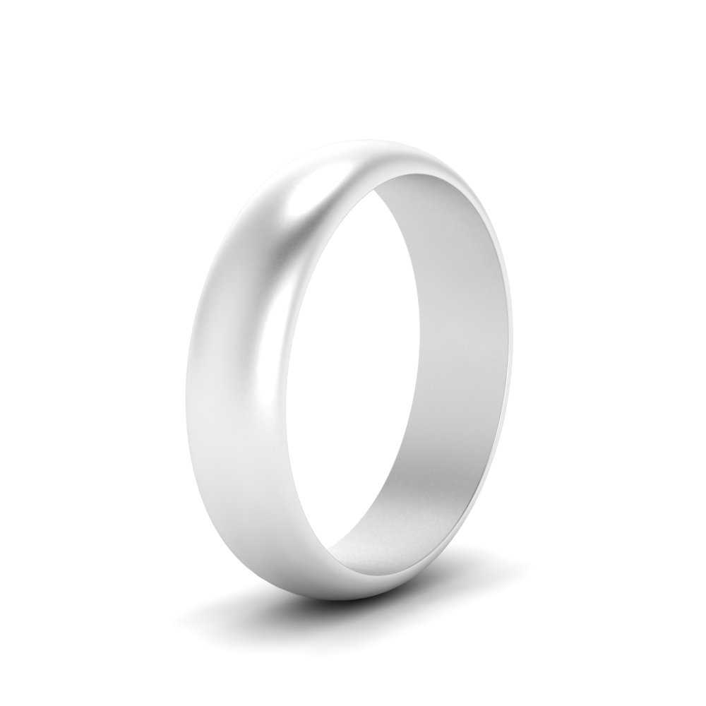 Low Dome 6mm Men Wedding Band Fascinating Diamonds