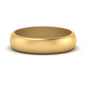 Low Dome 6mm Men Wedding Band Fascinating Diamonds