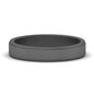 Simple Flat Wedding Band 4MM Fascinating Diamonds