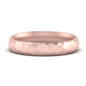 Mens Hammered Comfort Fit Wedding Band Fascinating Diamonds