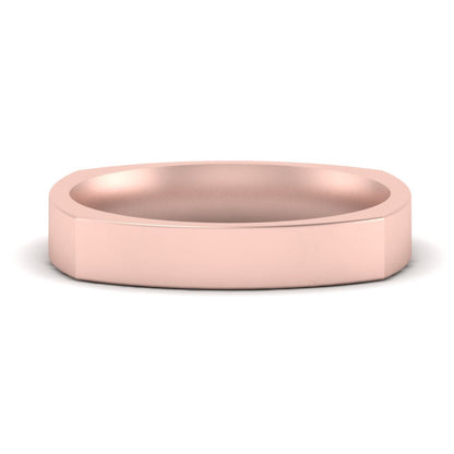 Square Comfort Fit Mens Wedding Band Fascinating Diamonds