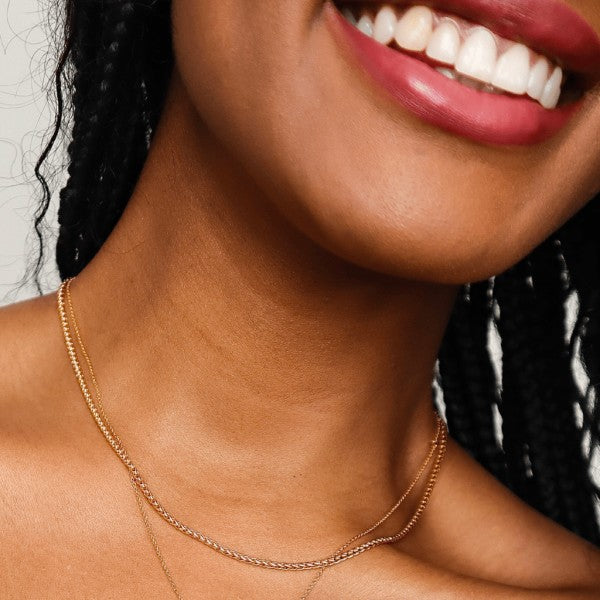 Wheaties Chain Necklace Shop Style & More | Fresh Looks, Everyday Deals & Free Shipping