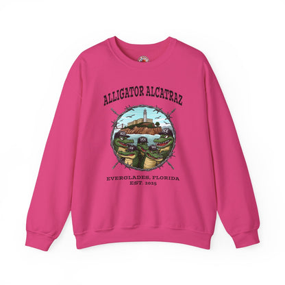 Alligator Alcatraz Crewneck Sweatshirt The Devil's Pickle