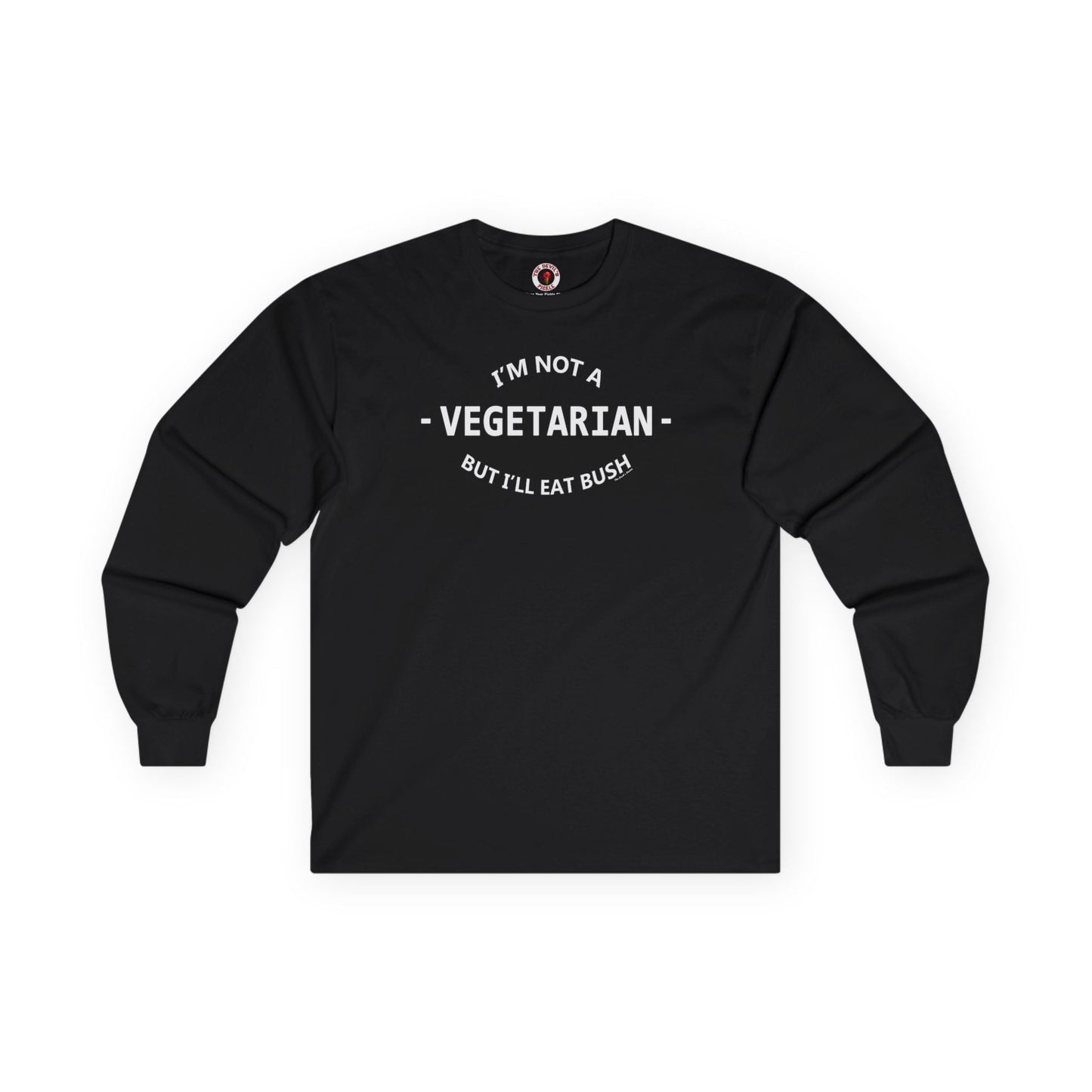 I'm Not A Vegetarian Long Sleeve Tee The Devil's Pickle