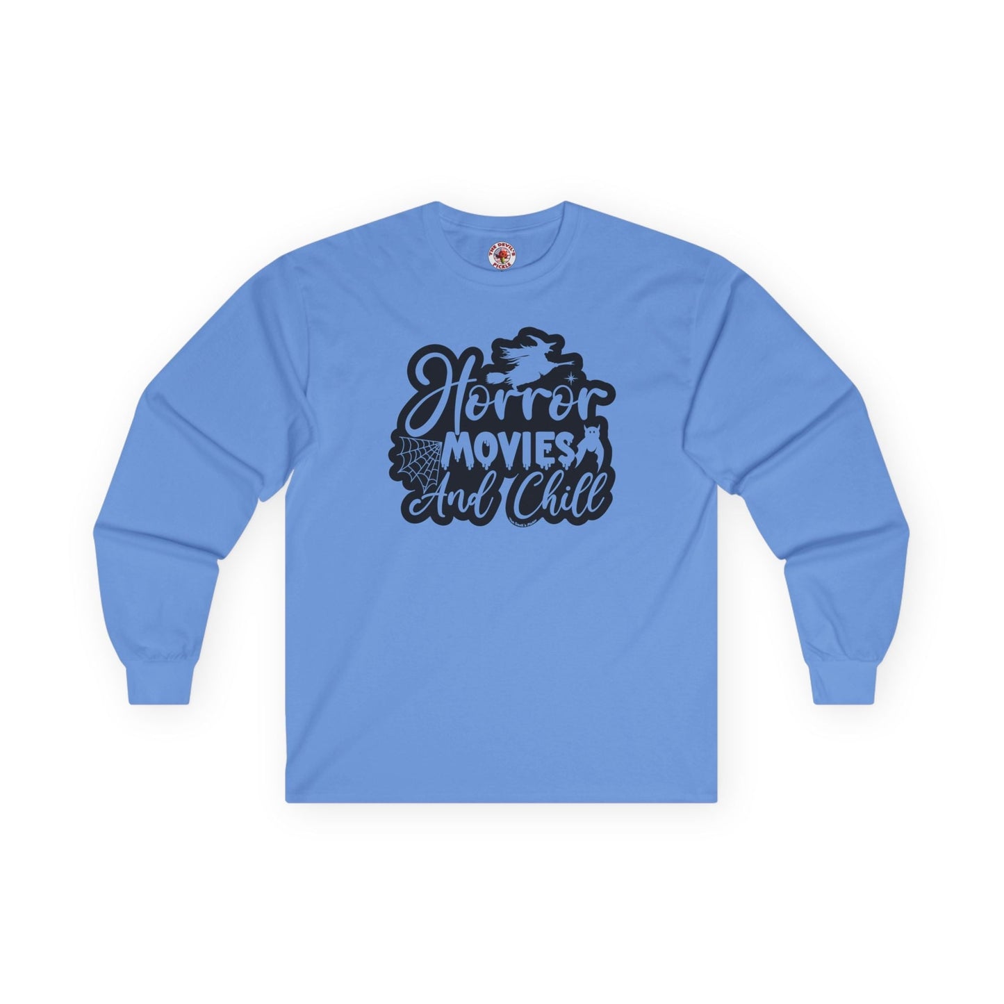 Horror Movies and Chill Long Sleeve Tee The Devil's Pickle