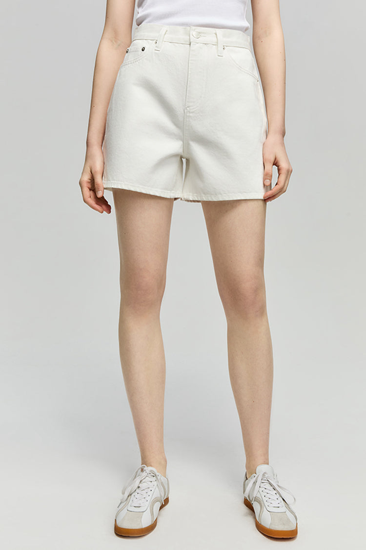 Golden Hour High Rise Girlfriend Shorts HJ801 Hey Joanie