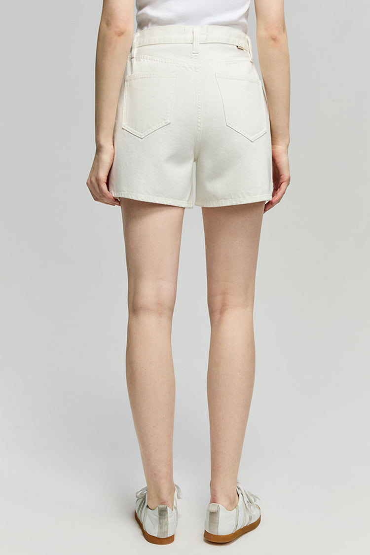 Golden Hour High Rise Girlfriend Shorts HJ801 Hey Joanie