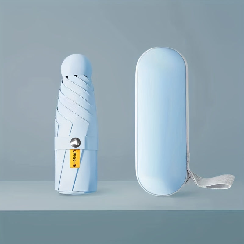 six-rib capsule umbrella, pocket umbrella NovaCart