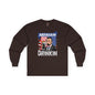 Abraham Drinking Long Sleeve Tee The Devil's Pickle