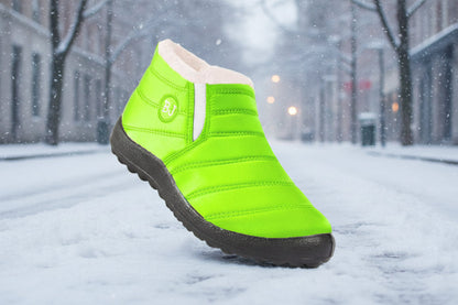 Women’s Warm Padded Lightweight Cotton Boots – Cozy Winter Non-Slip Outdoor Ankle Boots FitiqueFit