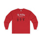 My Holiday Workout Long Sleeve Tee The Devil's Pickle