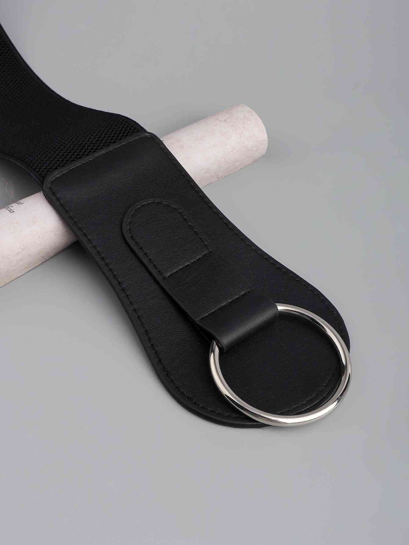Elegant Fashion PU Elastic Wide Belt – Adjustable Comfort Fit See size chart under “more details” The Fashion Celestial