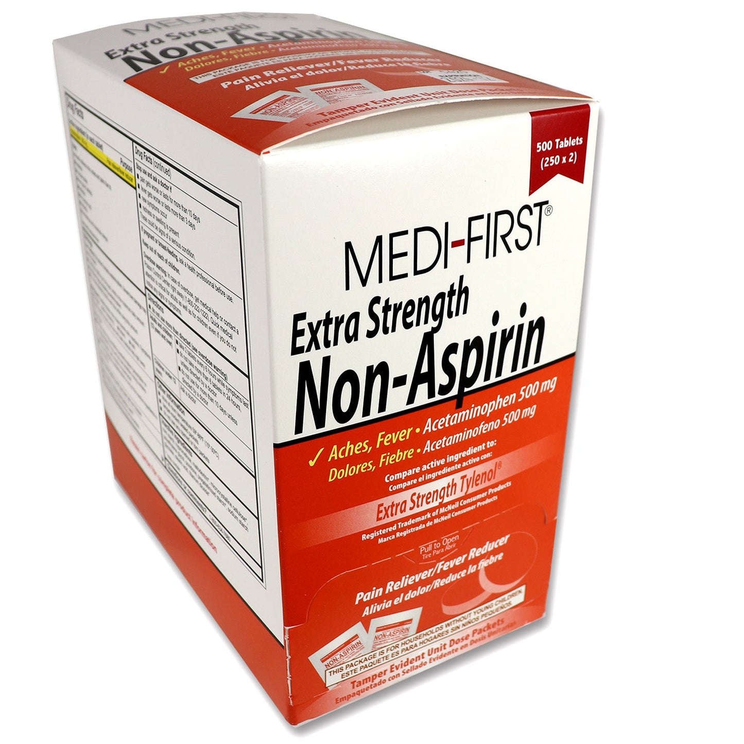 Non-Aspirin Extra Strength, 500/box quakekits.com