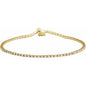 14K Yellow 1 CTW Lab-Grown Diamond Line 7 1/4" Bracelet Ethereal Legacy Boutiques