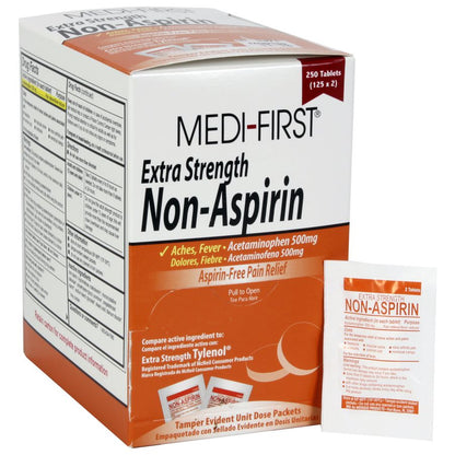 Non-Aspirin Extra Strength, 250/box quakekits.com