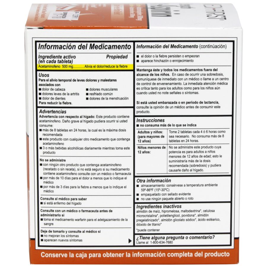Non-Aspirin Extra Strength, 250/box quakekits.com
